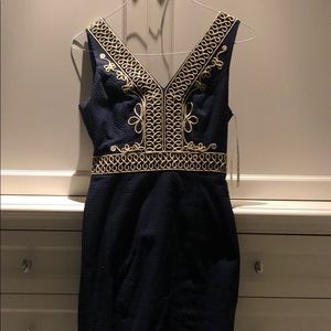 Lily Pulitzer navy dress
